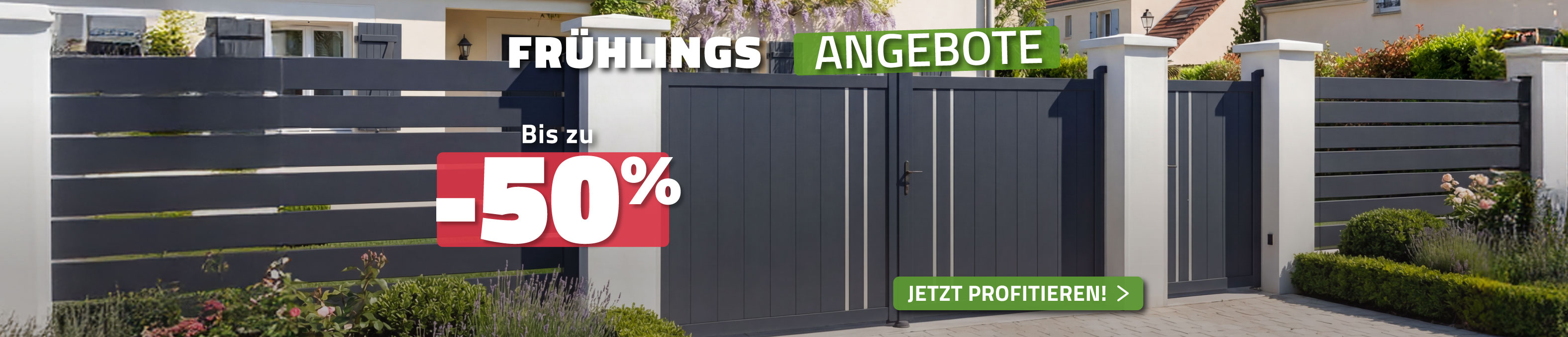 Frühlingssaison für tolle Angebote